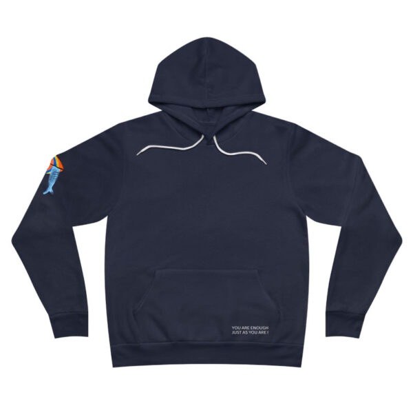 Navy Blue Hoodie – "You Are Enough" Edition - Image 3